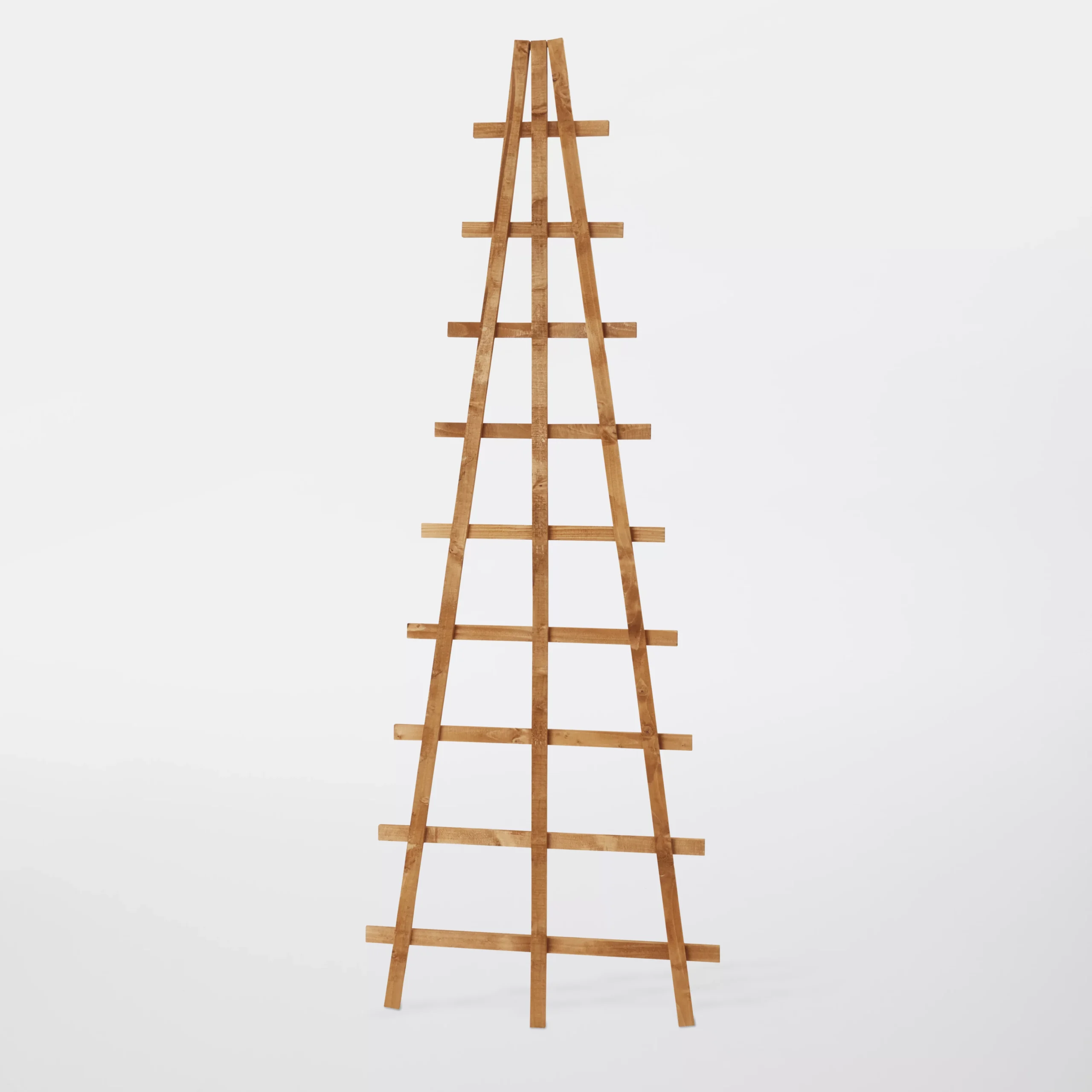 6ft Fan Pine Trellis Panel (W)66cm X (H)183cm 5 6ft Fan Pine Trellis Panel (W)66cm X (H)183cm - Image 5