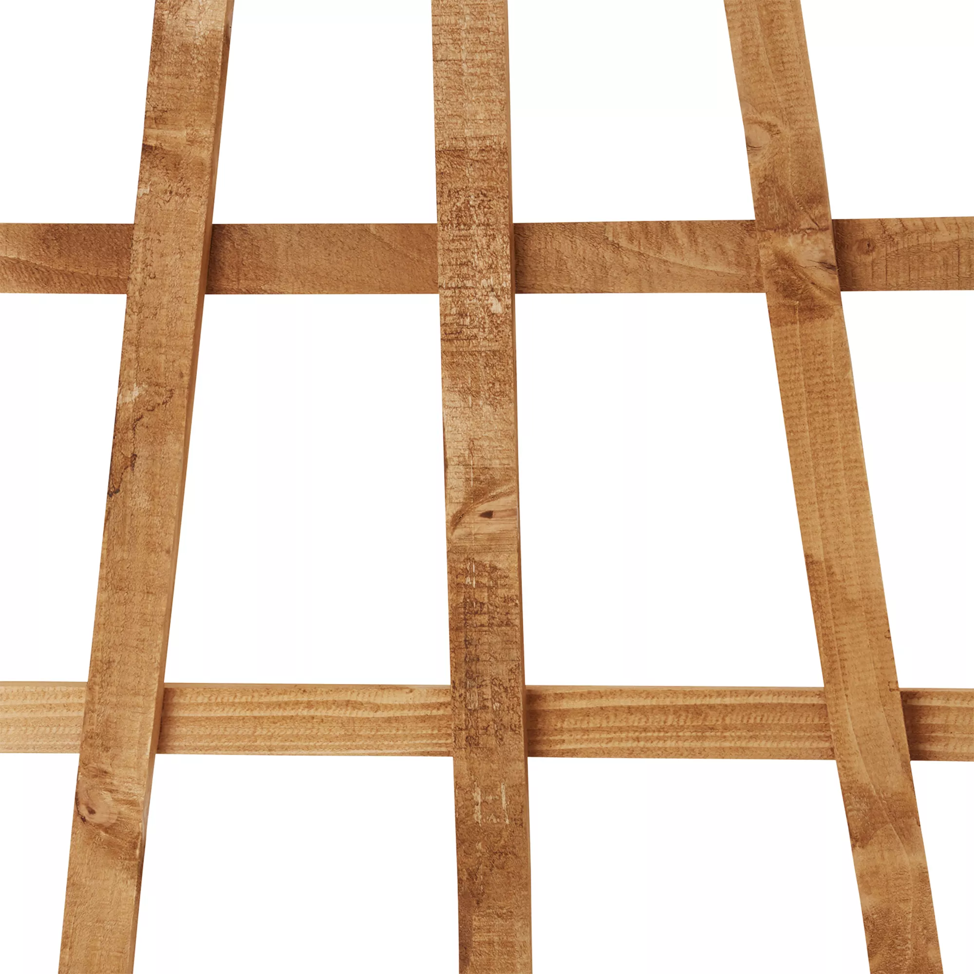 6ft Fan Pine Trellis Panel (W)66cm X (H)183cm 4 6ft Fan Pine Trellis Panel (W)66cm X (H)183cm - Image 4