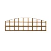 Arched Pine Trellis Panel (W)183cm X (H)57cm