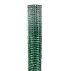 Blooma Dark Green PVC-coated Steel Wire Mesh Fencing, (L)5m (H)1m