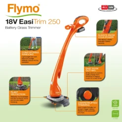 Flymo EasiTrim 250 18V 250mm Cordless Grass Trimmer -Garden Seed Store flymo easitrim 250 18v 250mm cordless grass trimmer7392930760943 01t bq scaled