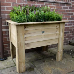 Forest Garden Deep Root Wooden Rectangular Planter -Garden Seed Store forest garden deep root wooden rectangular planter5013053143056 01i bq scaled