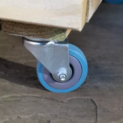 Forest Garden Linear Natural Timber Rectangular Planter (H) 49.6cm X (W) 120cm -Garden Seed Store forest garden linear natural timber rectangular planter h 49 6cm x w 120cm5013053190401 02i