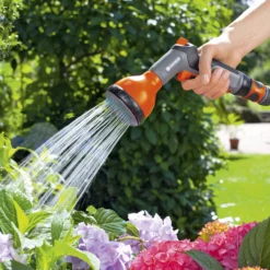 Gardena 3 Function Hose Spray Gun -Garden Seed Store gardena 3 function hose spray gun4066407004382 02i bq