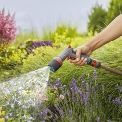 Gardena 4 Function Hose Spray Gun -Garden Seed Store gardena 4 function hose spray gun4078500044561 02i bq