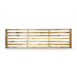 GoodHome Neva Pin Timber Trellis Panel (W)179cm X (H)52cm