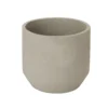 Grey Clay Round Plant Pot (Dia)27.4cm