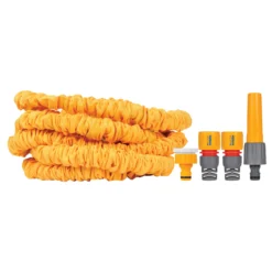 Hozelock Superhoze Flexible Yellow Expanding Hose Pipe (L)15m -Garden Seed Store hozelock superhoze flexible yellow expanding hose pipe l 15m5010646061254 07c bq