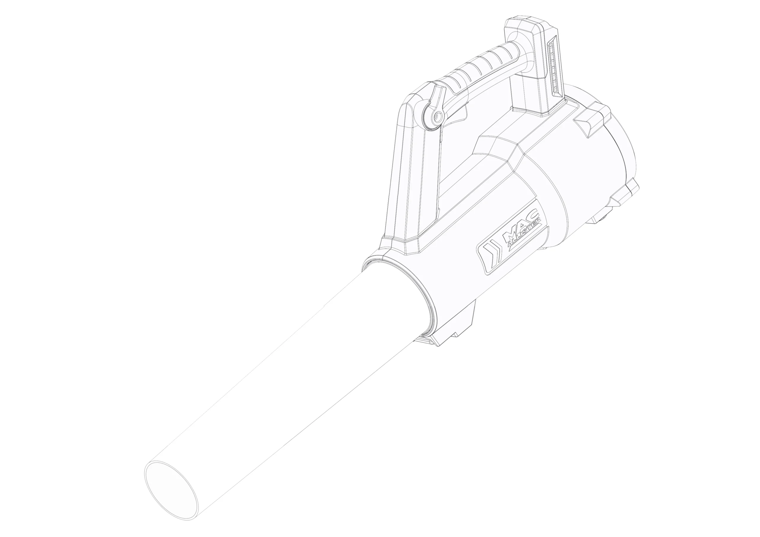 Mac Allister Cordless MBV18-Li-2 Garden Blower 7 Mac Allister Cordless MBV18-Li-2 Garden Blower - Image 7