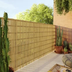 Natural Bamboo Garden Screen (H)1m (W)3m -Garden Seed Store natural bamboo garden screen h 1m w 3m5059340674575 01i scaled