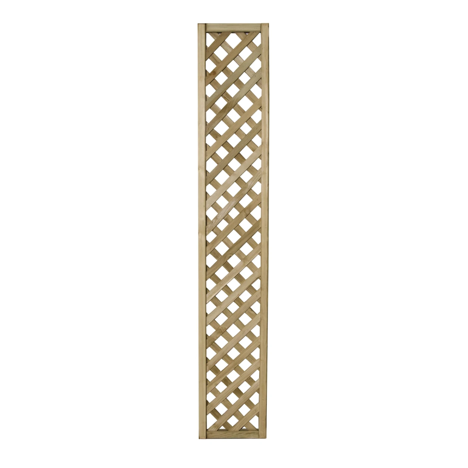 Pine Trellis Panel, Pack Of 3 (W)30cm X (H)180cm 1 Pine Trellis Panel, Pack Of 3 (W)30cm X (H)180cm