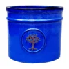 Verve Barcău Blue Ceramic Round Plant Pot (Dia)30cm