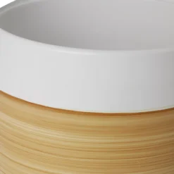 Garden Seed Store 25 Garden Seed Store -Garden Seed Store white clay wood effect round plant pot dia 22 5cm3663602441014 36c bq scaled